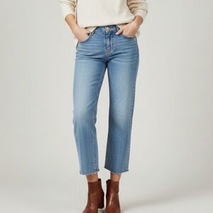 Sz 29 Paige Hoxton Slim Myla Wash stretch straight leg